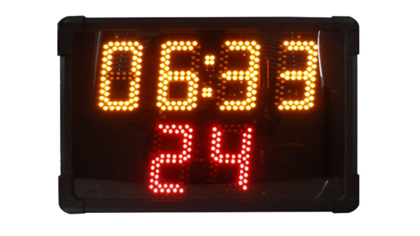 籃球24秒計時器多大